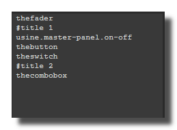 custom controls remote address